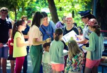 Acțiune a Poliției, în Parcul Central