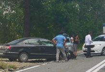 Mireasă rănită în accident, la Pișteștii din Deal