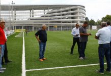 Inspecţie la Târgu-Jiu. Terenul sintetic, reomologat