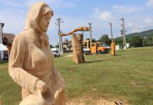 Tabăra de sculptură de la Polovragi a ajuns la final
