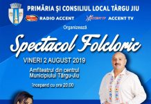 Astăzi, spectacol folcloric, la Târgu Jiu