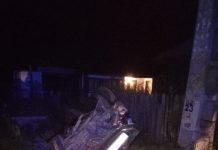 Accident spectaculos la Glogova – Patru persoane au ajuns la spital