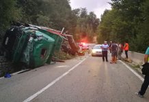 Familie rănită într-un accident la Rânca