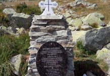 Izvor pentru setea turiștilor, în Pasul Urdele