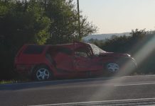 Foto: Grav accident la Ișalnița! O mașină din Gorj, implicată, 5 victime
