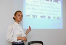 Interviu Victor Aileni și Mădălina Neacșu: ,,a fost lansată prima licitaţie pentru Comandamentul NATO de la Sibiu. Mediul de afaceri din România poate participa la licitaţiile publice organizate de MApN în baza certificatului NCAGE NATO.”