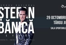 Ștefan Bănică Junior, în concert la Târgu-Jiu