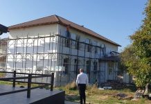 Școala de la Budieni, în șantier! Elevii nu sunt perturbați