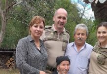 Un veteran de război din Logrești a împlinit 103 ani! Nenea Olaru nu a fost uitat de autorități