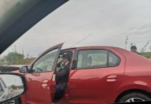 Foto: Primarul de Albeni, implicat într-un accident rutier la Scoarța!