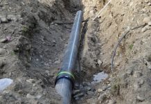 Avarie la o conductă de apă din Meteor