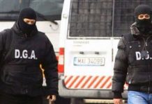 Percheziții în județul Vâlcea, făcute de ofițeri DGA din Gorj