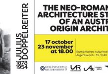 Lucrările arhitectului gorjean Julius Doppelreiter, expuse la Viena