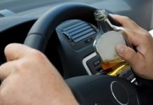 Tânăr din Tismana, beat criță la volan