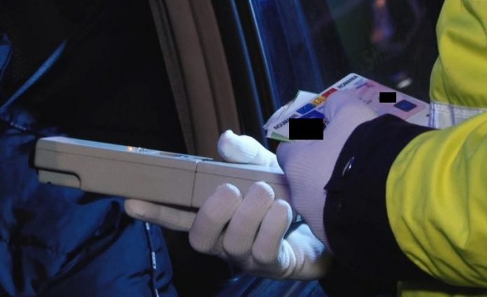 Șofer din Scoarța, depistat în trafic cu o alcoolemie de peste 1 la mie