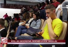 NOUL AN UNIVERSITAR, DESCHIS LA UCB TÂRGU-JIU