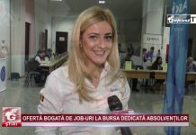 OFERTĂ BOGATĂ DE JOB-URI LA BURSA DEDICATĂ ABSOLVENȚILOR