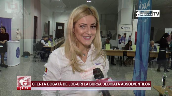 OFERTĂ BOGATĂ DE JOB-URI LA BURSA DEDICATĂ ABSOLVENȚILOR