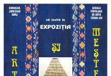 Vernisajul expoziției „Artă și meșteșug”, mâine, la Muzeul Județean