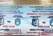 Au acces gratuit la meciul de sâmbătă al echipei Pandurii