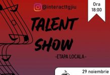 Show de talente pe 29 noiembrie, pentru elevii din Târgu-Jiu