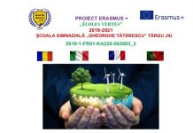 Școala verde, promovată de elevii Școlii Gimnaziale ,,Gheorghe Tătărescu” Târgu-Jiu într-un proiect ERASMUS+KA229