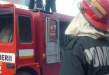 Incendiu la o gospodărie din Bălești