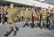 Gorjul patriot: Ceremoniale religioase, militare și o paradă de zile mari la Târgu-Jiu