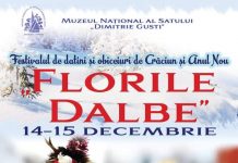 Grupul folcloric „Gorjeanca”, la Festivalul „Florile Dalbe” din București