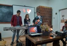 FOTO: Cântece de dincolo de Dunăre pentru studenții târgujieni