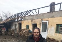 Le-a ars casa în plină iarnă