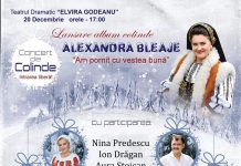 Concert de colinde, la Teatrul „Elvira Godeanu”