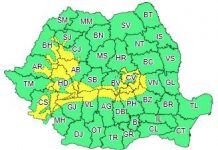 Cod galben de viscol și zăpadă, la Rânca