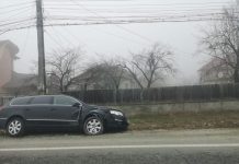 Tamponare în lanț, la Bălești, din cauza ceții!