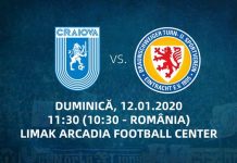 Primul amical în Turcia pentru Craiova