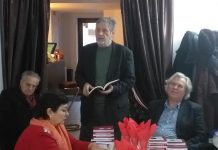 Eveniment – La cafeneaua literară de la „Gorjeanul” s-au lansat două cărţi de poezie de Aurel Ştefanachi şi Ion Popescu-Brădiceni