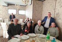 Vicele Morega, naș la 10 cupluri cu vechime din Motru