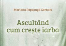 Cronica de carte – „Ascultând cum creşte iarba”. Poeme de Mariana Popeangă Cornoiu