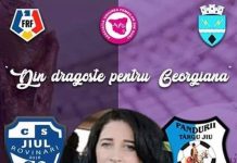 Meci caritabil pentru Georgiana