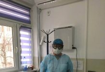 Medicii din cadrul secțiilor Spitalului Județean Gorj lucrează numai cu mască, ochelari și mănuși