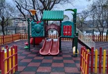 Locurile de joacă din Târgu Jiu, dezinfectate