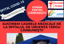 ADER strânge donații pentru spitalul COVID din Gorj