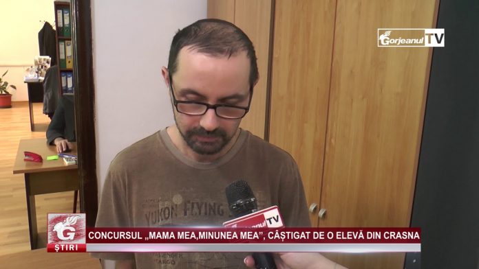 CONCURSUL „MAMA MEA,MINUNEA MEA”, CÂȘTIGAT DE O ELEVĂ DIN CRASNA