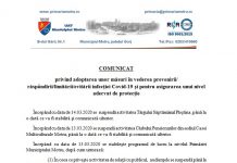Coronavirus: Măsuri la Primăria Motru