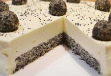 Reţetă săptămânii – Prăjitură cu mac și smântână