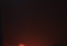 FOTO: Incendiu lângă Cariera Peșteana Sud