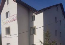 Casa de vacanță Oxigen, centrul de carantină din stațiunea Rânca, unde a fost cazat decedatul de coronavirus, dezinfectată de DSP