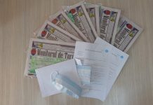 Măști, declarații și urări pentru locuitorii din Turceni