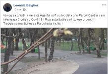 Belgher, amendat pentru că l-a pozat pe Davițoiu pe bicicletă în Parcul Central