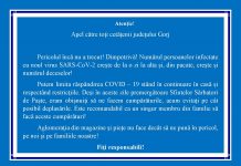 Apel către cetățenii județului Gorj